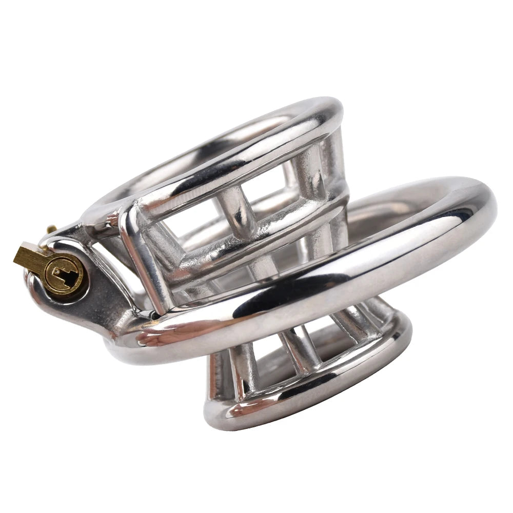 Cage de chastete negative en metal