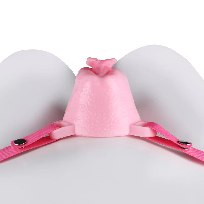 Ceinture de chasteté vagin grandes lèvres en silicone souple