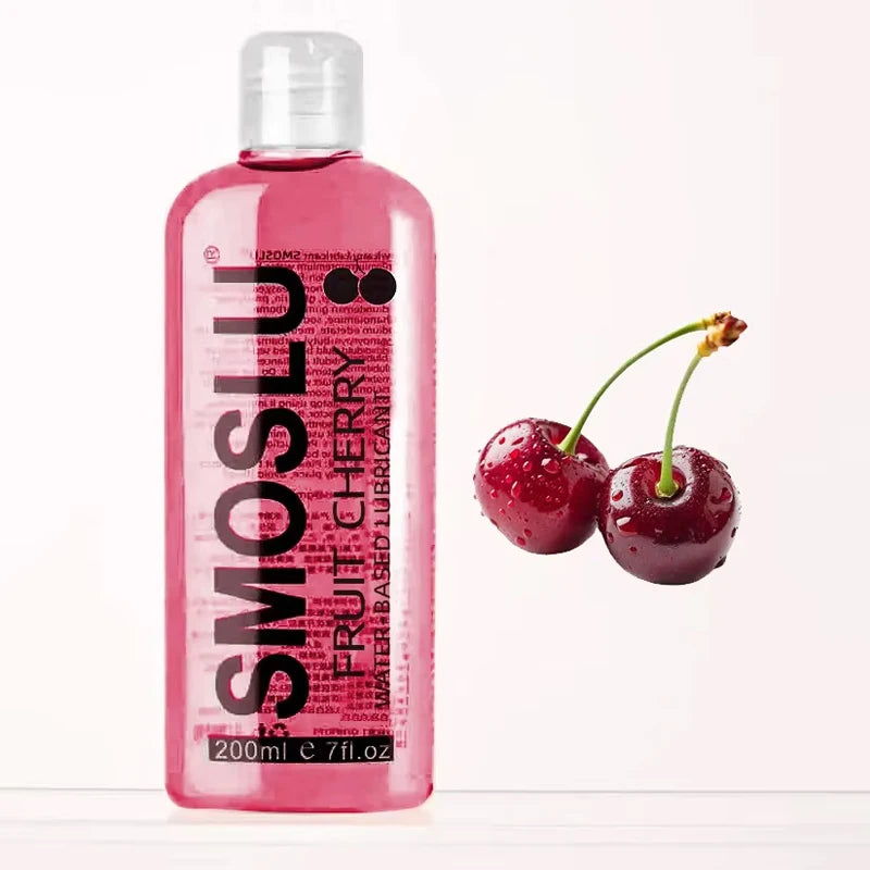 Lubrifiant Parfumé à base d'eau cerise