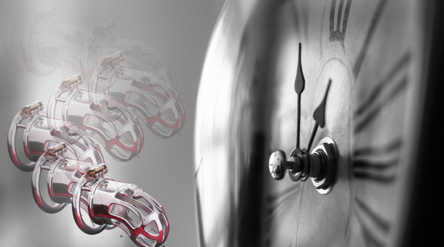 Combien de temps peut-on porter une cage de chasteté ? Image