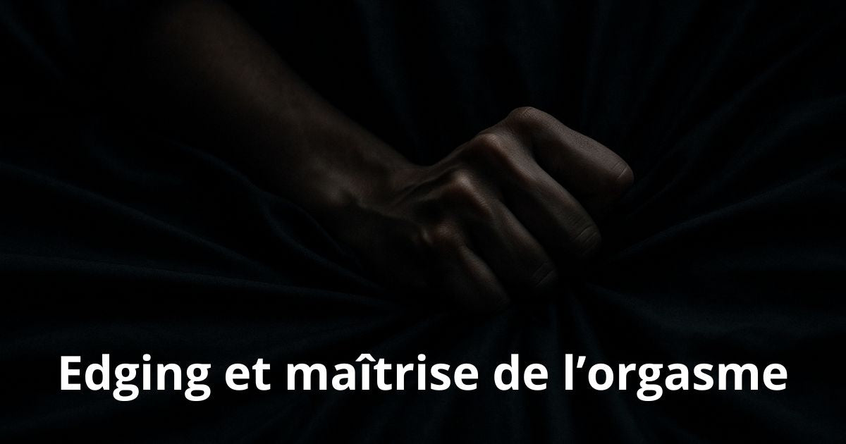 edging maîtrise de l'orgasme