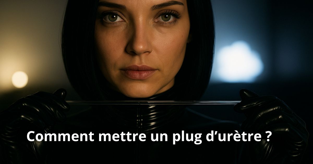 Comment mettre un plug d’urètre ?