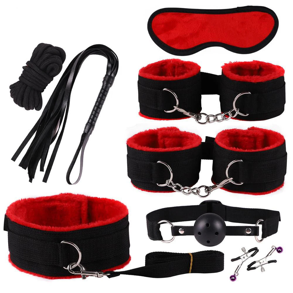 BDSM Kit Rouge 8