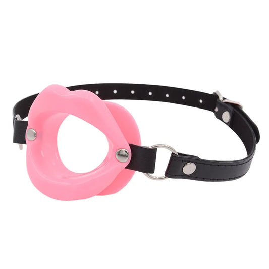 Ball Gag Bouche de Suceuse rose en silicone