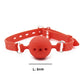 Ball Gag en silicone rouge 