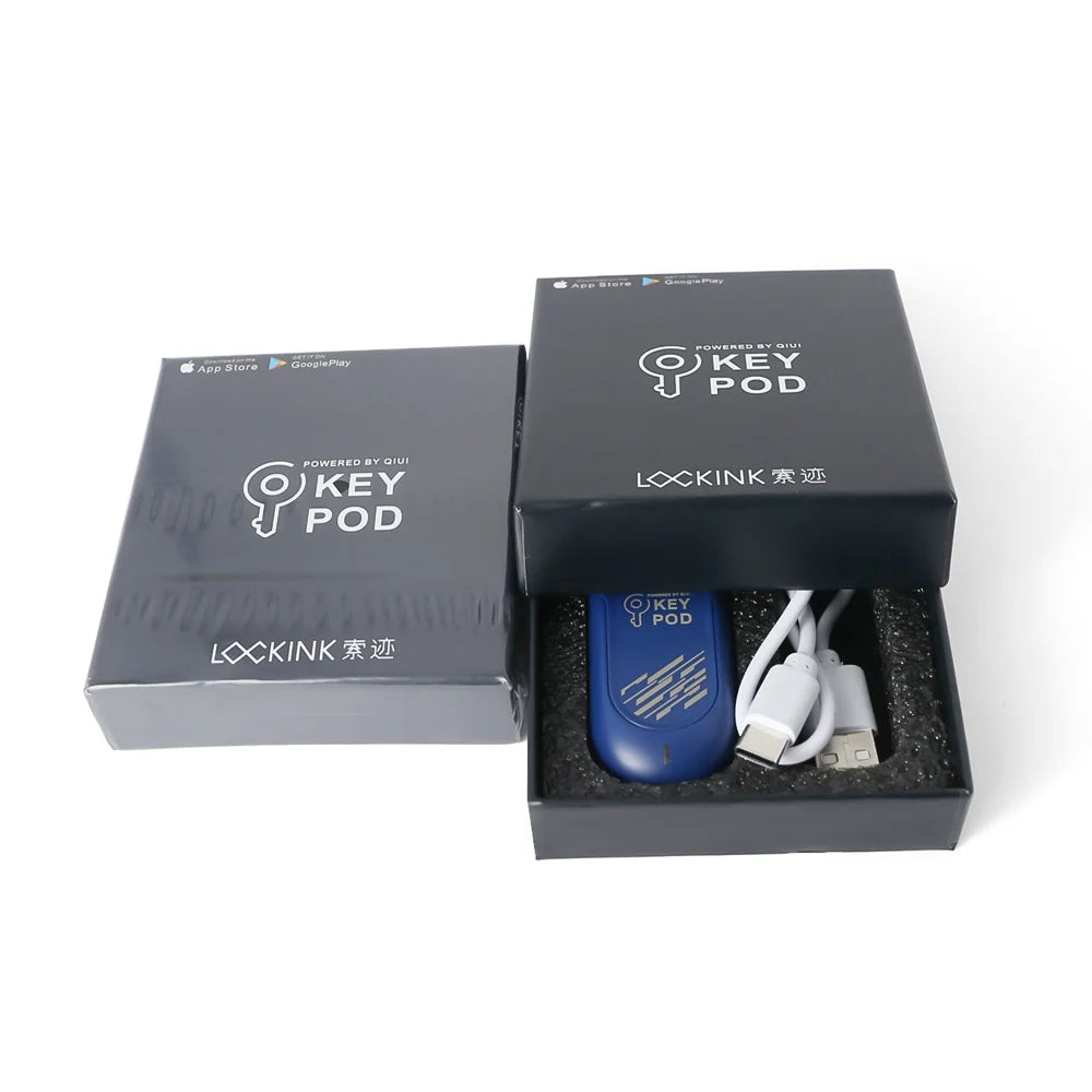 Boîte de verrouillage de clés de chasteté électronique 