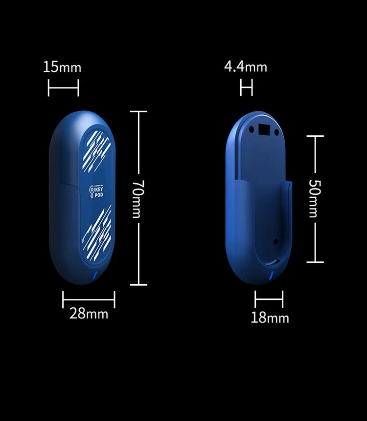 Boîte de verrouillage de clés de chasteté électronique 