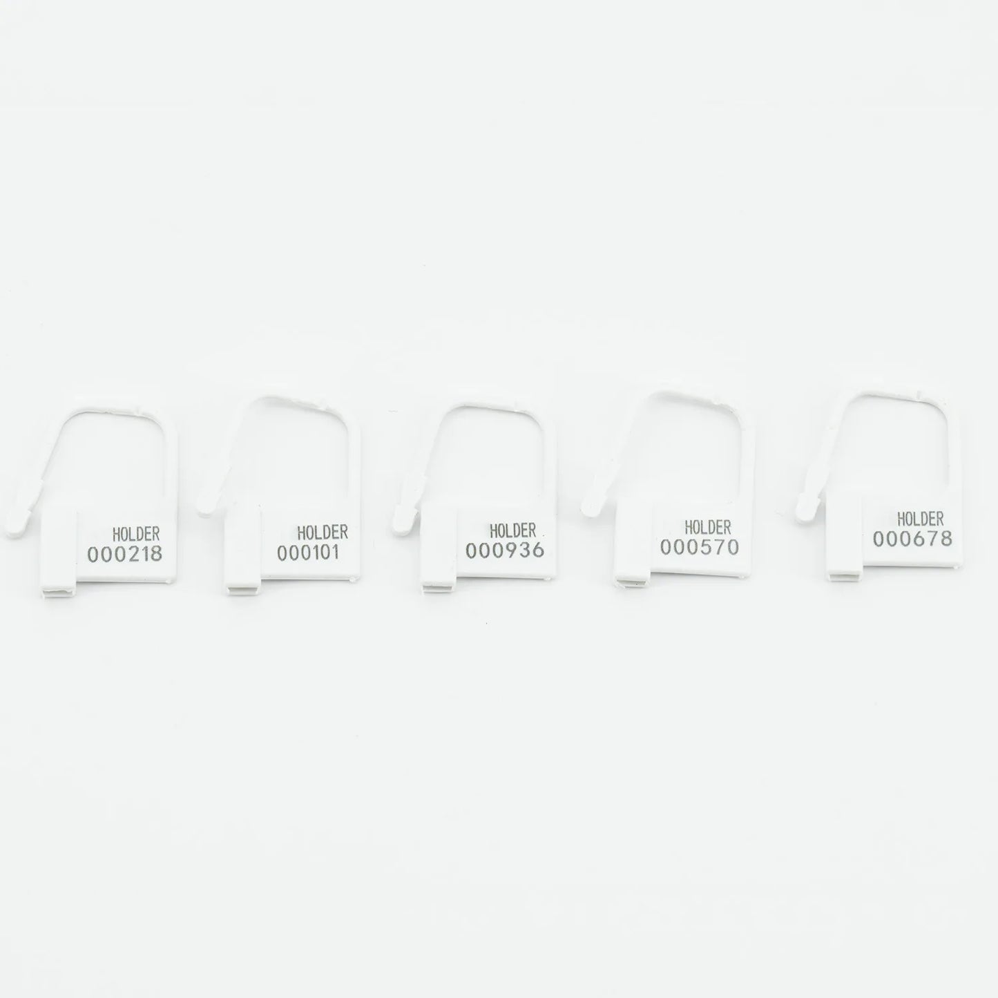Cadenas de chasteté à usage unique blanc