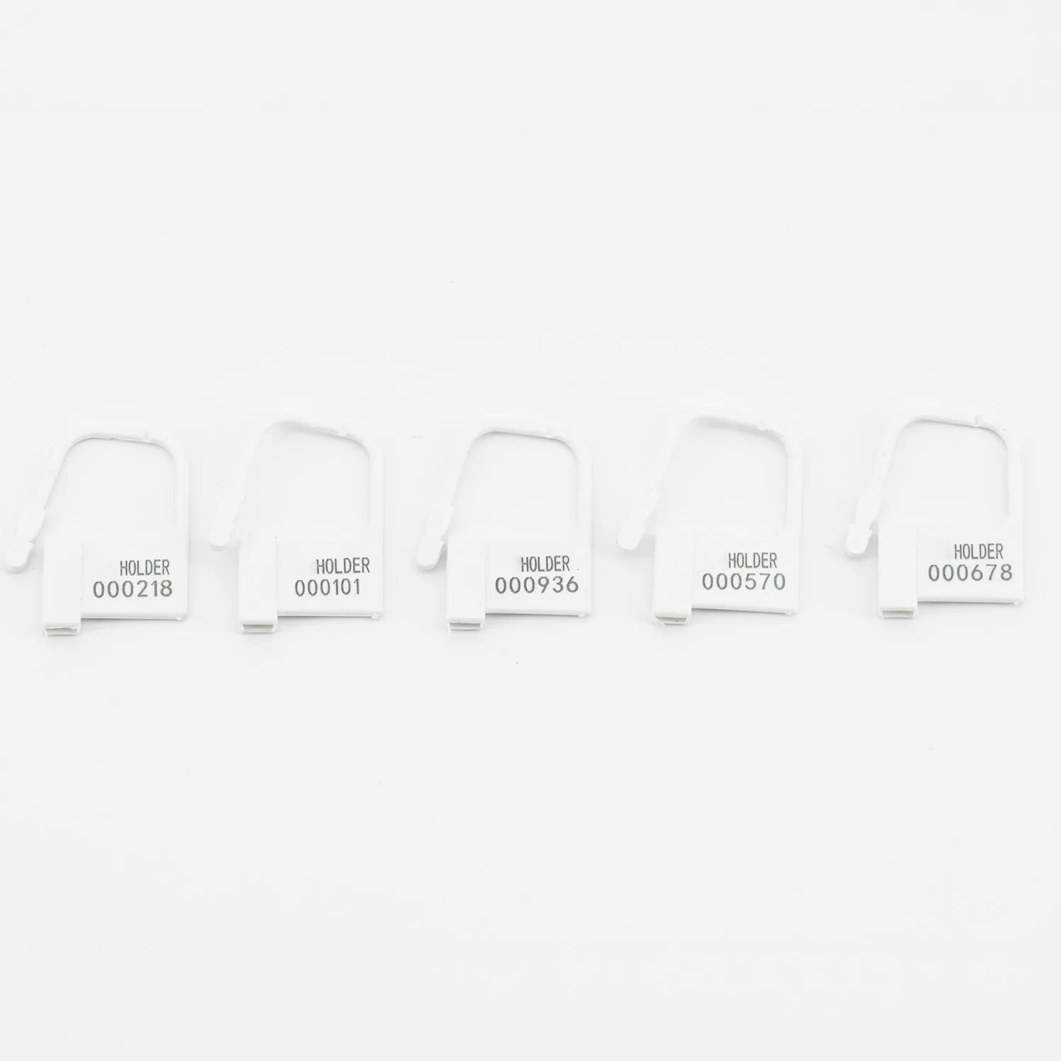 Cadenas de chasteté à usage unique blanc