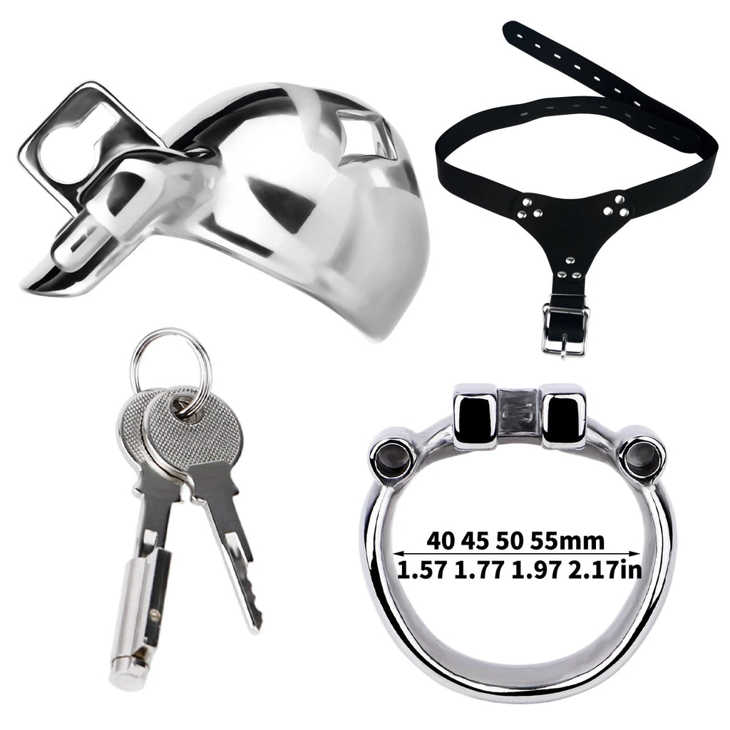 Cage de Chasteté Ourson avec Ceinture amovible 