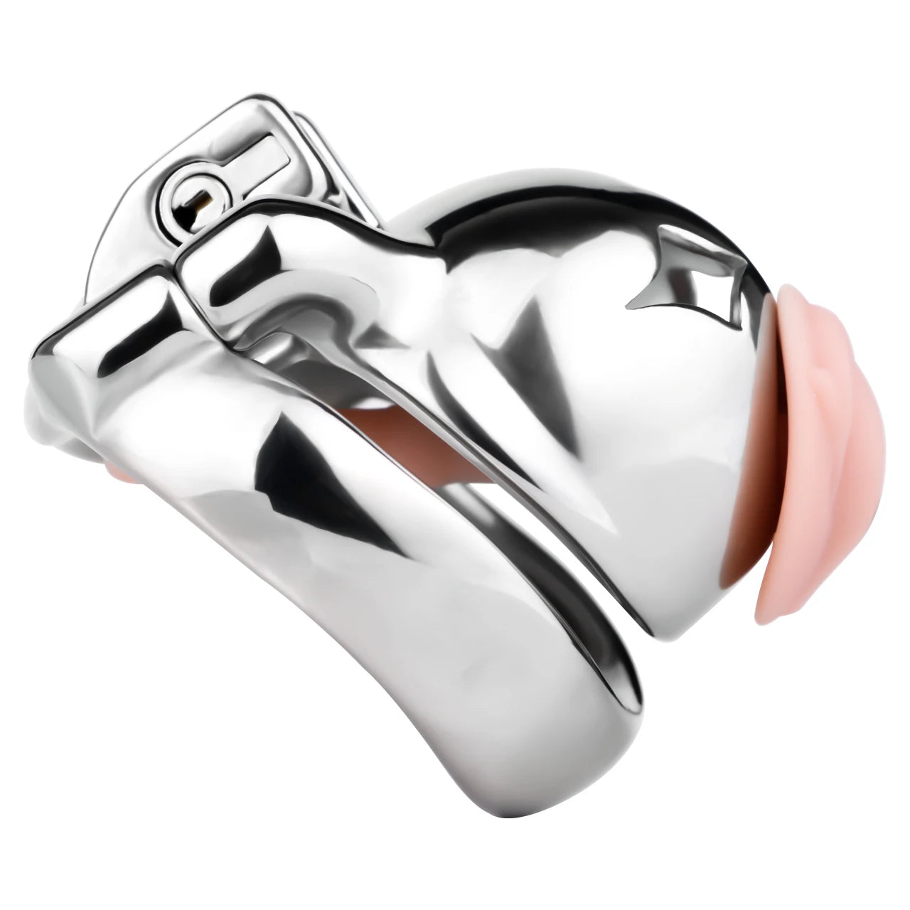 Cage de Chasteté Ourson avec Plug d'urètre et Ceinture amovibles 