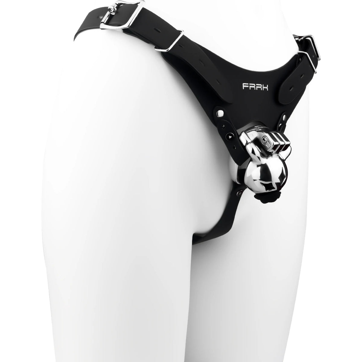 Cage de Chasteté Ourson avec Plug d'urètre et Ceinture amovibles 