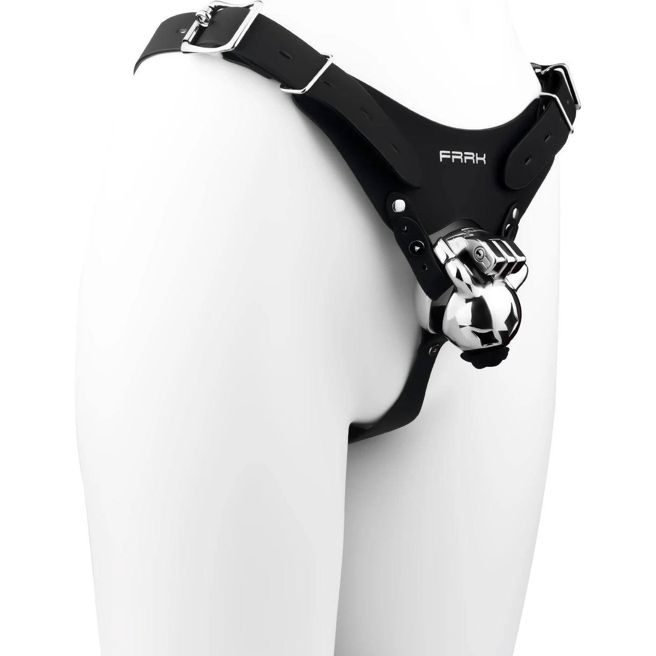 Cage de Chasteté Ourson avec Plug d'urètre et Ceinture amovibles 