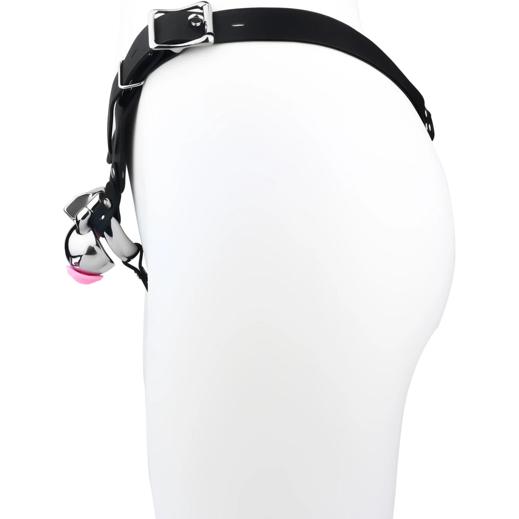 Cage de Chasteté Ourson avec Plug d'urètre et Ceinture amovibles 