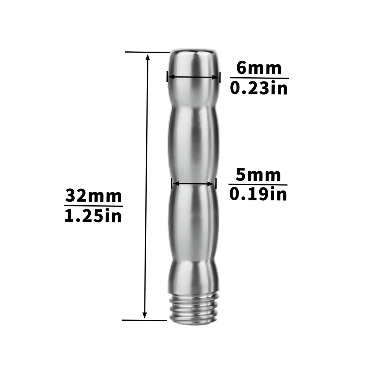 Cage de Chasteté Plate Spirale avec Sonde d'urètre amovible 
