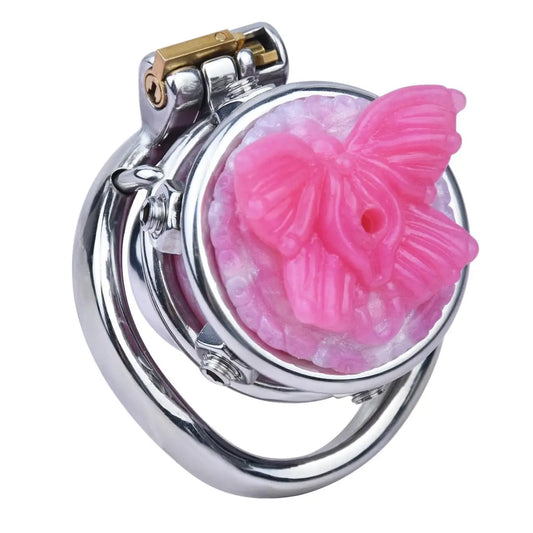 Cage de Chasteté Sissy Vagin Papillon 