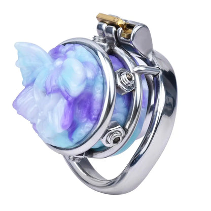 Cage de Chasteté Sissy Vagin Papillon 