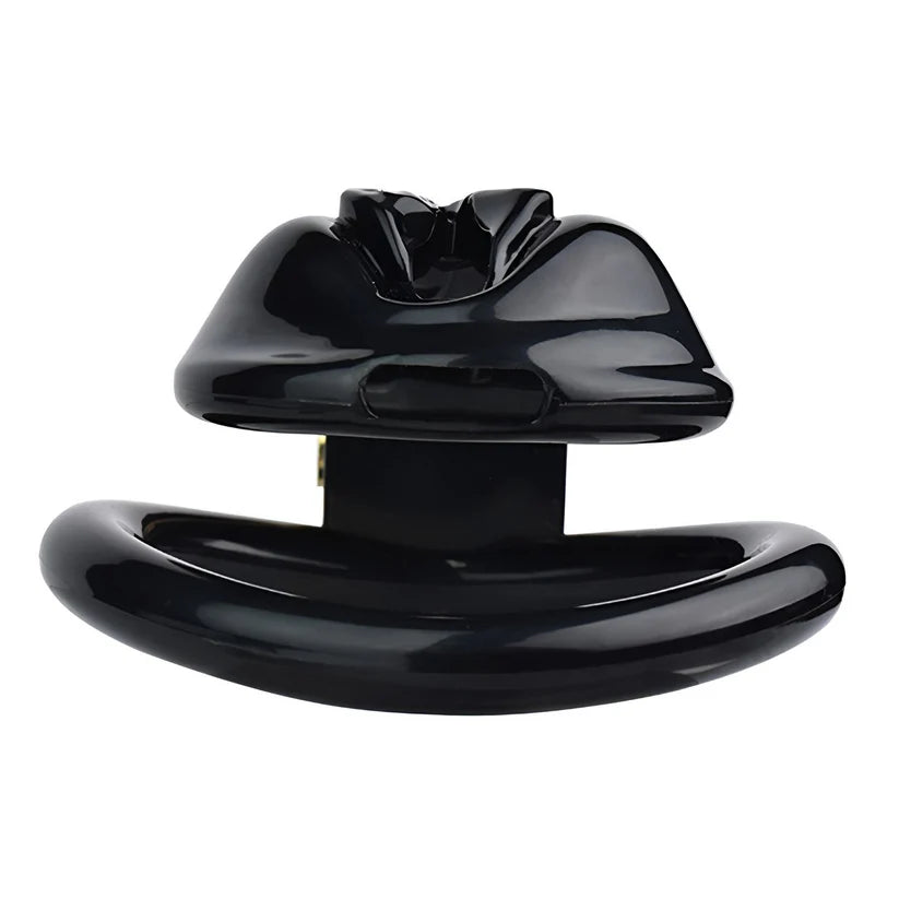 Cage de Chastete Chatte Noire en plastique 