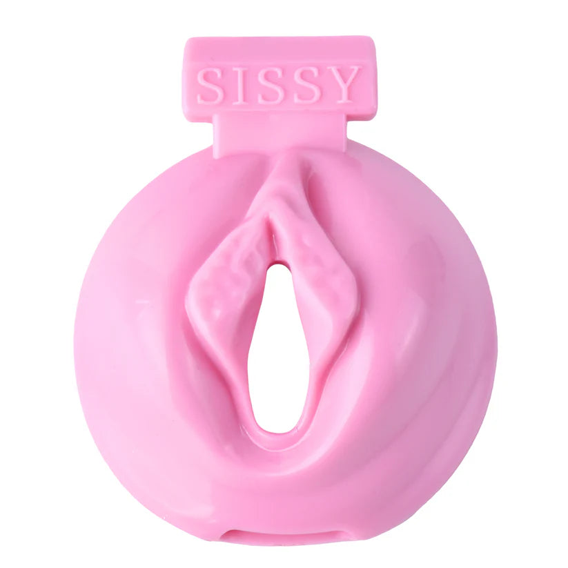 Cage de Chastete Chatte Rose en plastique 