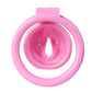 Cage de Chastete Chatte Rose en plastique 