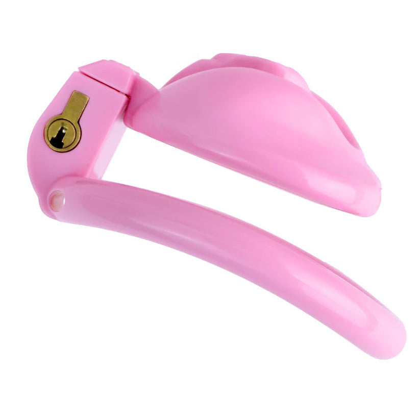 Cage de Chastete Chatte Rose en plastique 