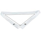 Cage de chastete coquillage en plastique blanc 