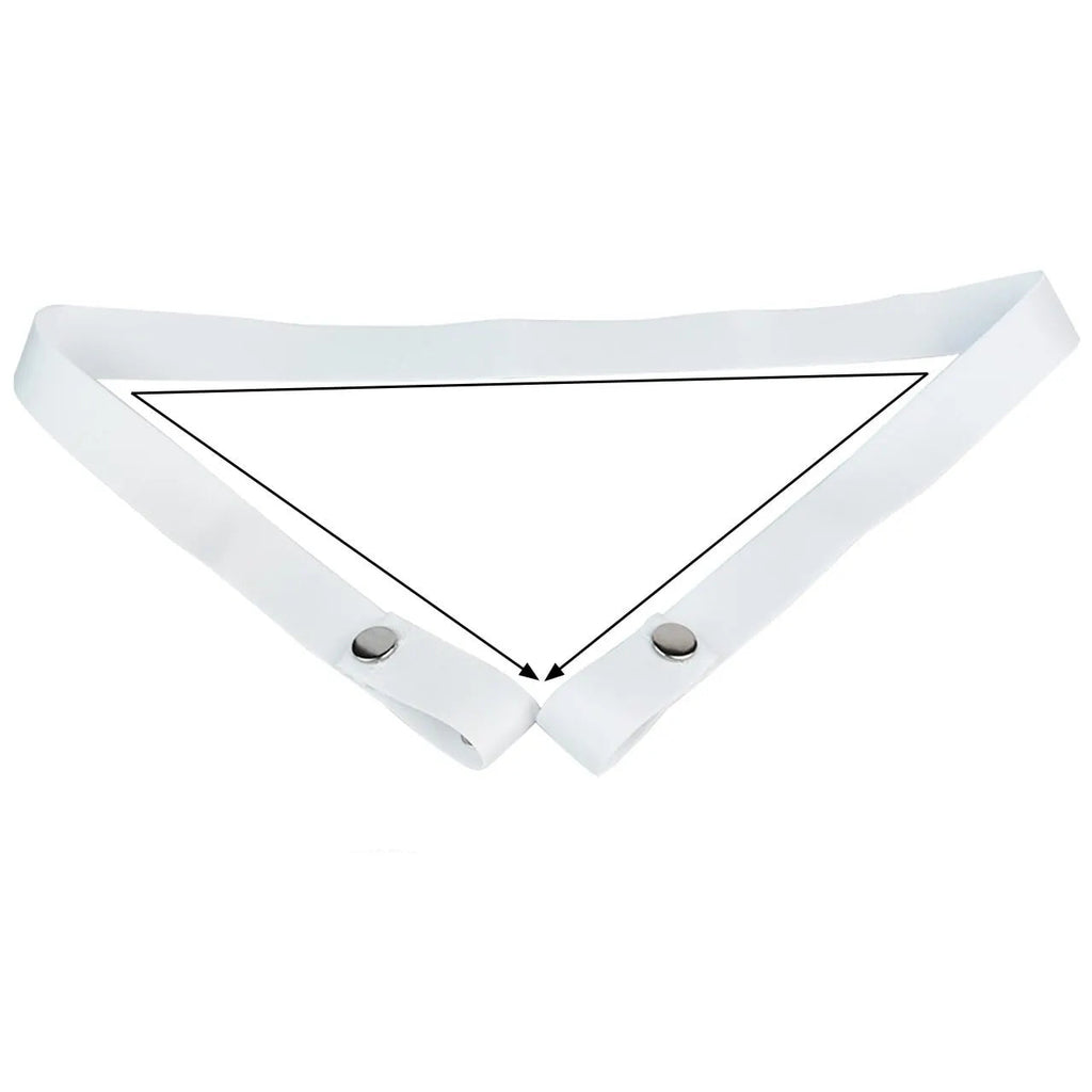Cage de chastete coquillage en plastique blanc 