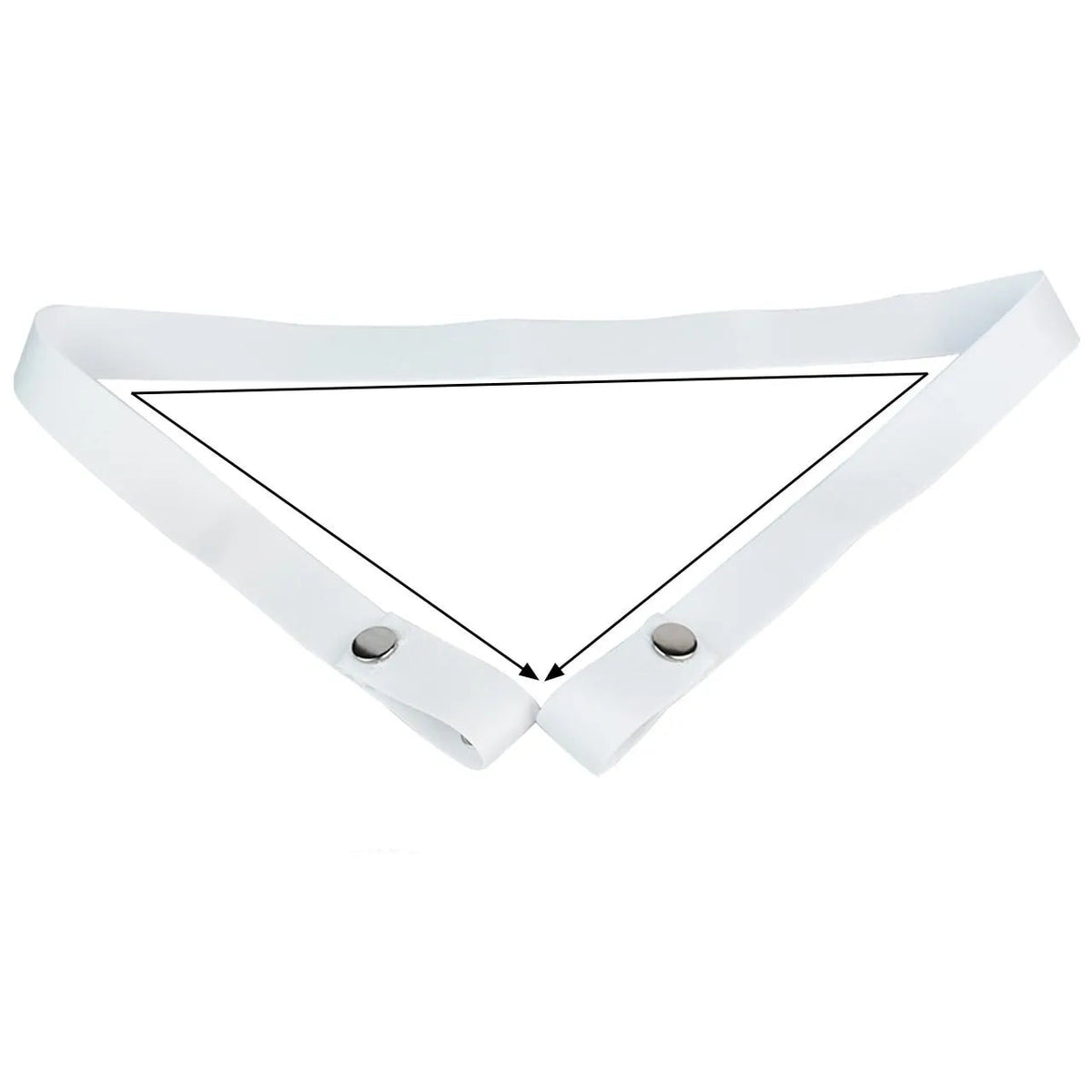 Cage de chastete coquillage en plastique blanc 