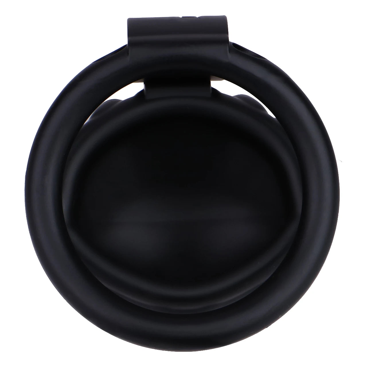 Cage de chastete coquillage en plastique noir 