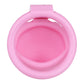 Cage de chastete coquillage en plastique rose 