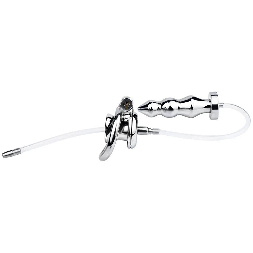 Cage de chastete inversee plug anal 2