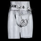 Ceinture de chasteté Cyberpunk en métal 