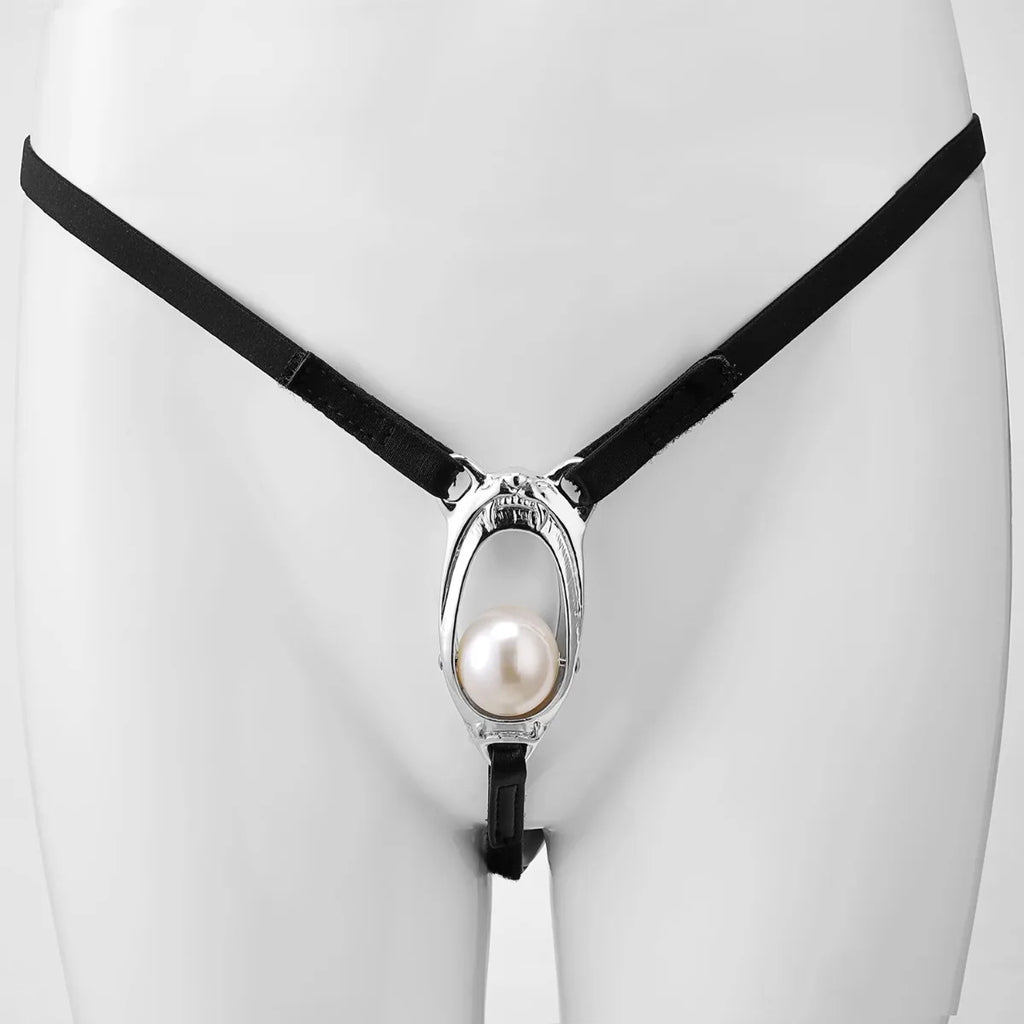 Ceinture de chastete Perle captive plug 