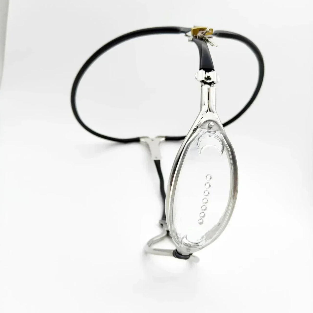 Ceinture de chastete femme minimaliste transparente 