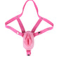 Ceinture de chasteté vagin grandes lèvres en silicone souple