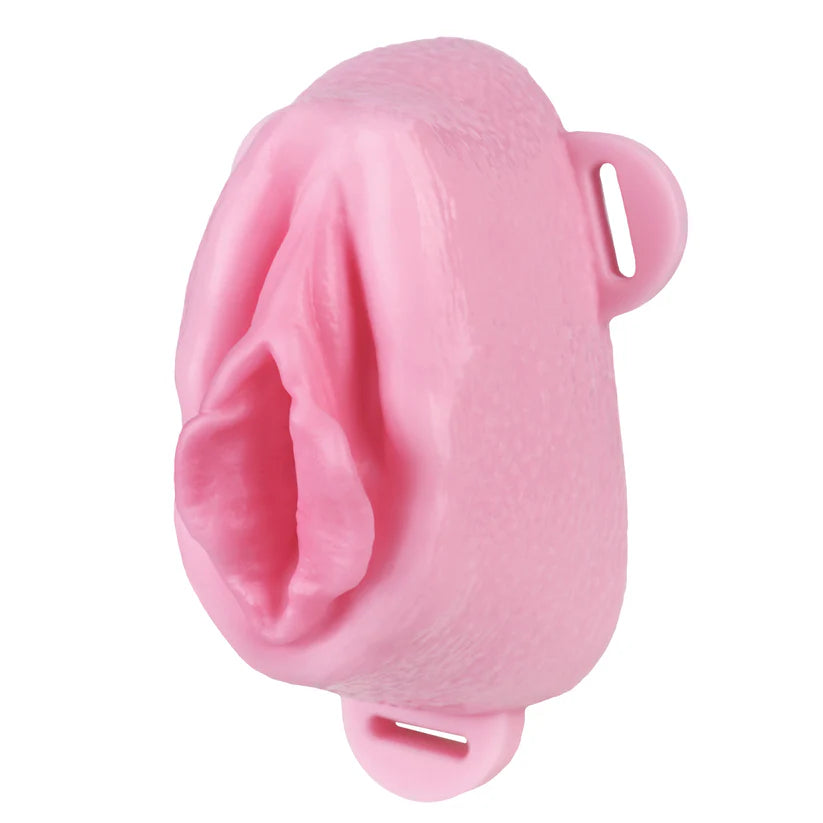 Ceinture de chasteté vagin grandes lèvres en silicone souple