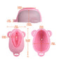 Ceinture de chasteté vagin grandes lèvres ouvertes en silicone souple