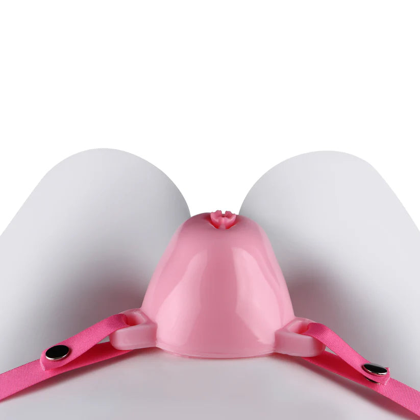 Ceinture de chastete vagin petites levres en silicone souple 