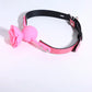 Gag Ball Fleur Rose en silicone 