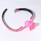 Gag Ball Fleur Rose en silicone 