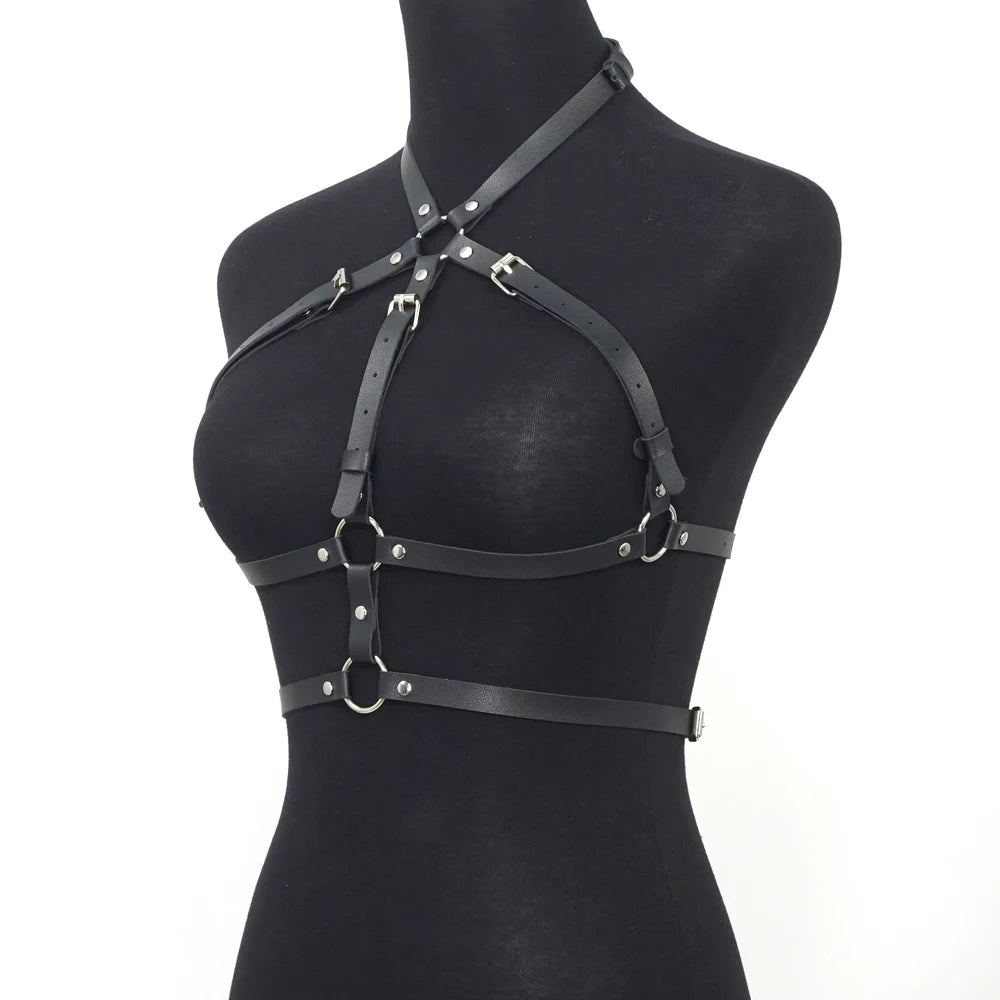 Harnais de Buste BDSM pour femme 