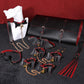 Kit BDSM à Clochettes noir rouge