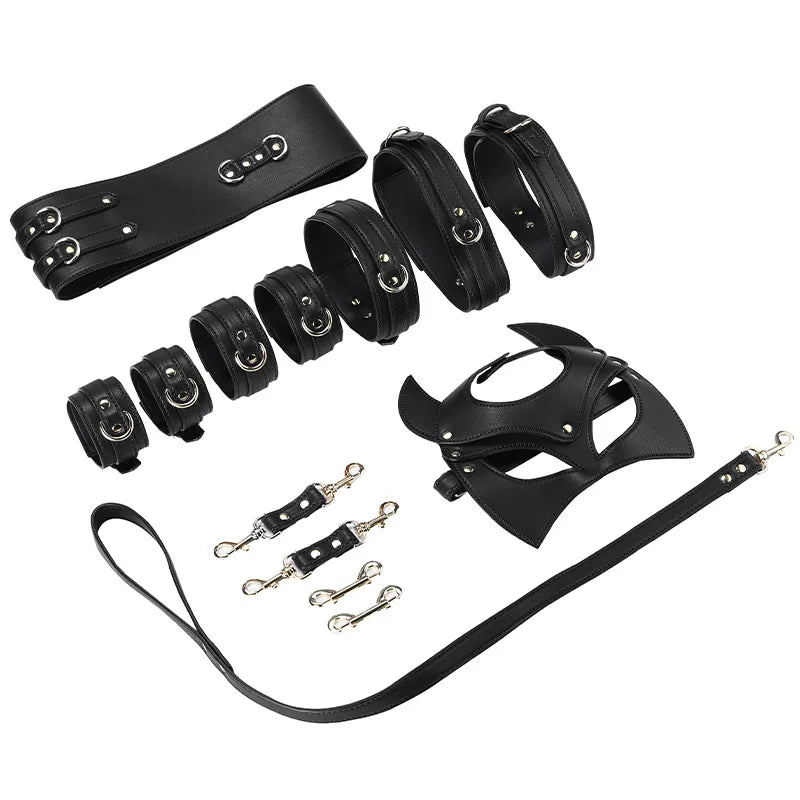Kit BDSM Diablesse noir