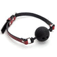 Kit BDSM Peau de Serpent Rouge baillon