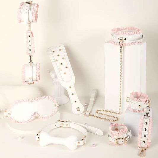 Kit BDSM Servante Rose 