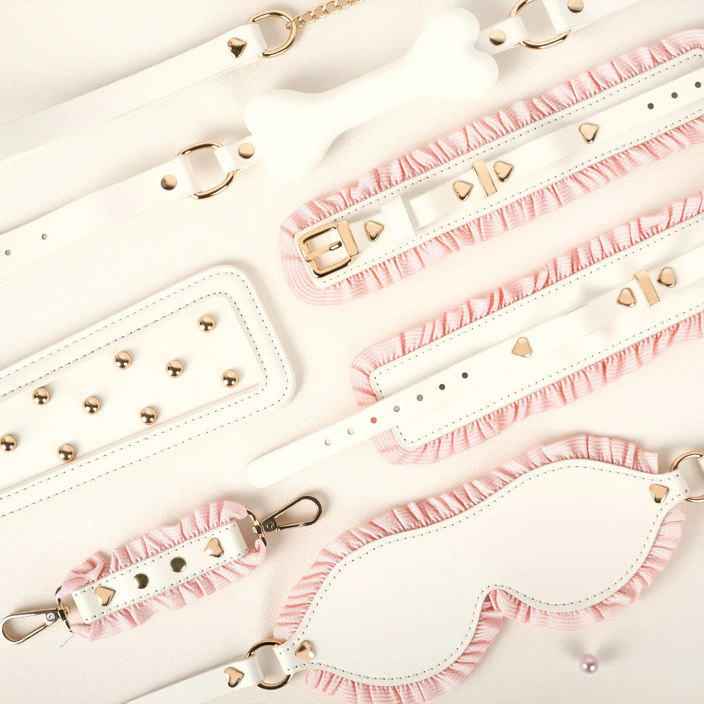 Kit BDSM Servante Rose 