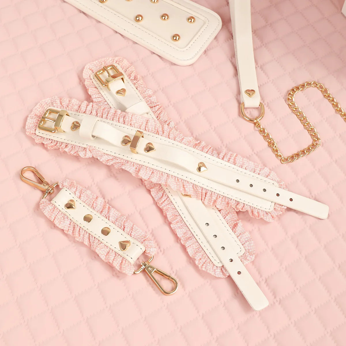 Kit BDSM Servante Rose 