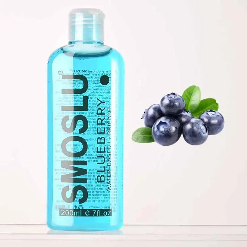 Lubrifiant Parfumé à base d'eau myrtille