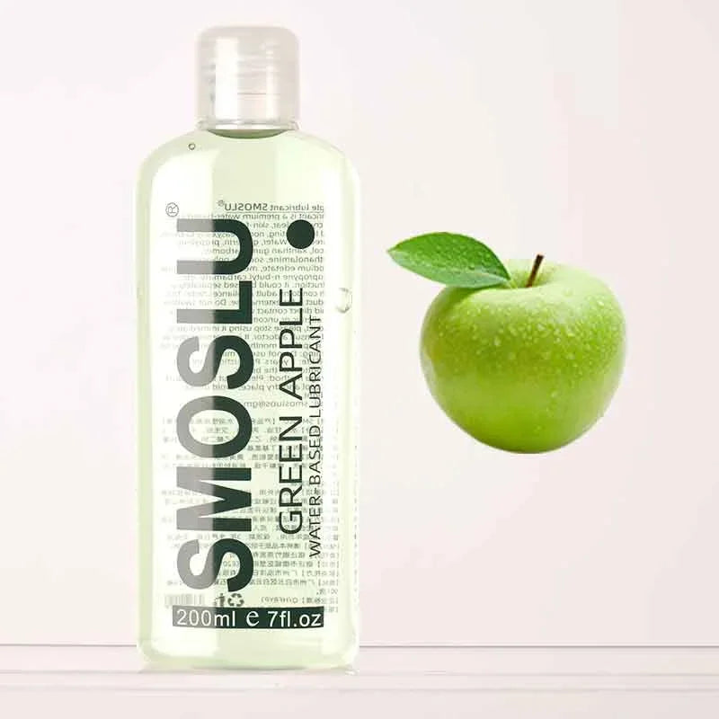 Lubrifiant Parfumé à base d'eau pomme