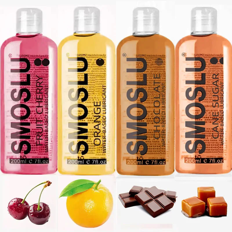 Pack Découverte Lubrifiants Parfumes a base d eau Cerise Orange Chocolat Caramel au beurre salé